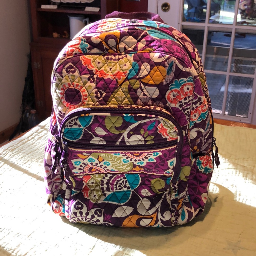 Vera Bradley backpack!  Good used condition!